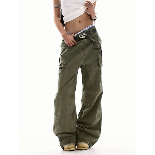 Versatile American Retro Loose Casual Pants