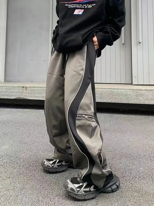 Baggy Straight Leg Y2K Trousers Pants