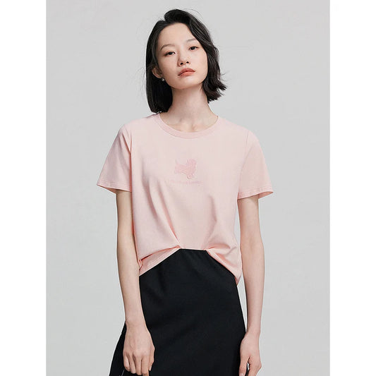 Elegant Floral Print for Spring T-Shirt