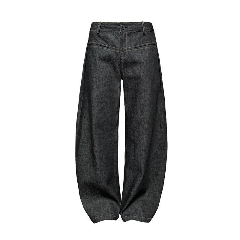 Vintage Baggy Low Waist Lace Jeans