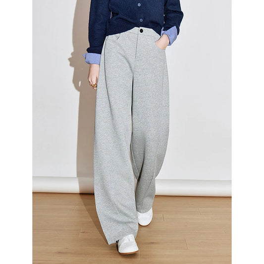 Wide Leg Spring Casual Pants