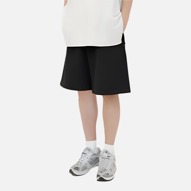 Minimalist Heavyweight Basic Straight Leg Shorts
