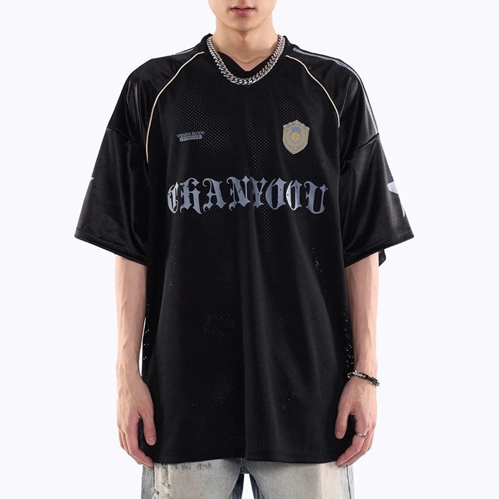 Breathable Retro Hip Hop Sports T-Shirt