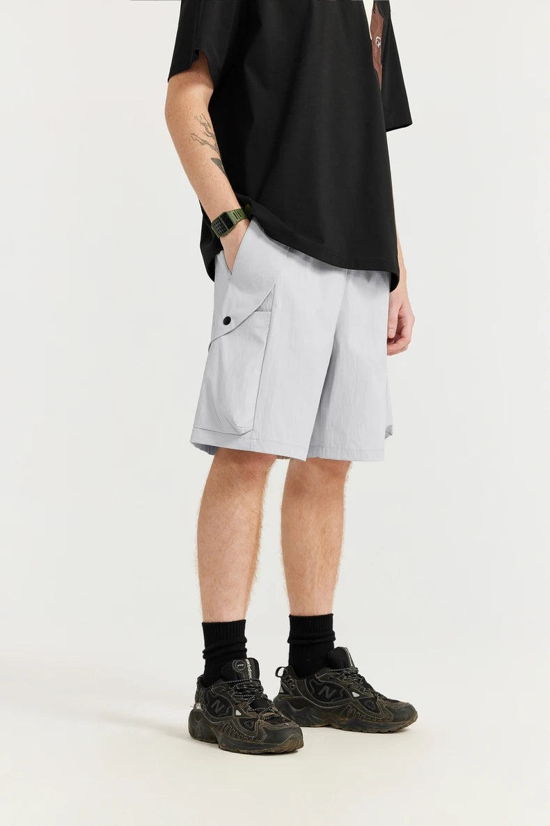 Plaid Stretch Sports Shorts
