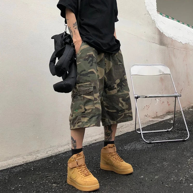 Camouflage Cargo shorts Vintage Y2K