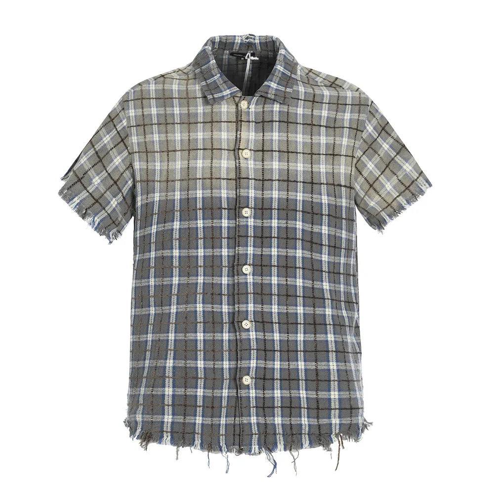 Gradient Dyed Loose Fit Cargo Shirt