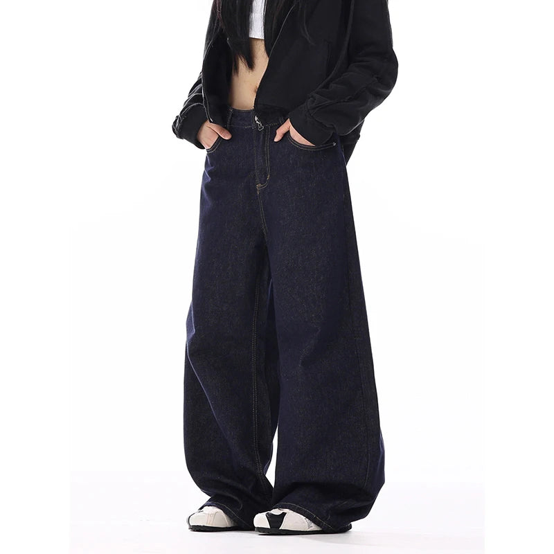 High Waist Vintage 2000s Wide Jeans