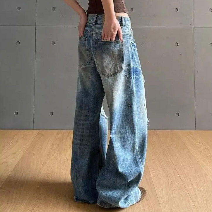 Retro Loose Baggy Emo Denim Jeans