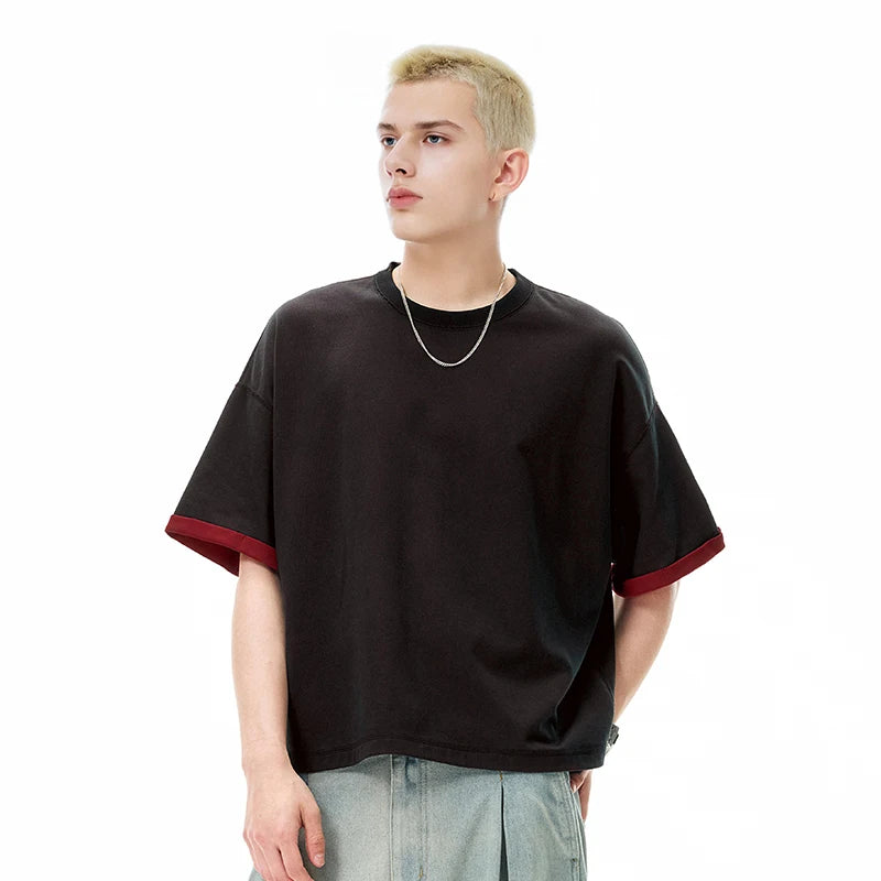 Reversible Mint Green Tech Fabric T-Shirt