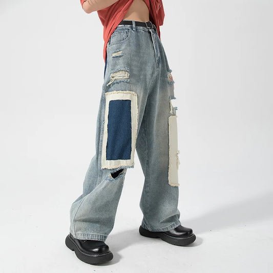 High Street Casual Beggar Jeans