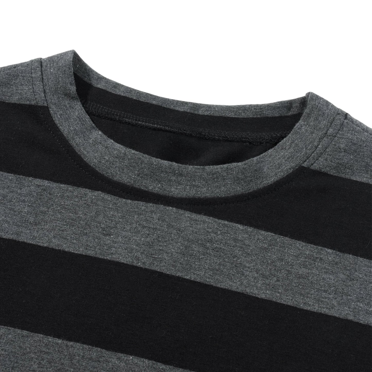 Gothic Striped Long Sleeve T-Shirt