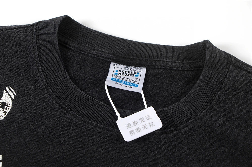 Retro Classic Graphic Print T-Shirt