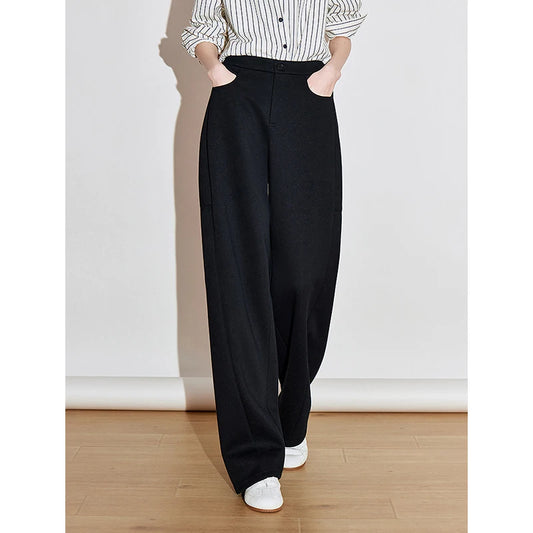 Wide Leg Spring Casual Pants