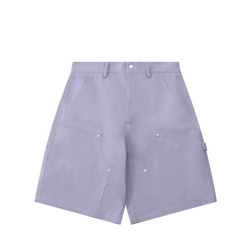 Premium Solid Color Wide Leg Shorts