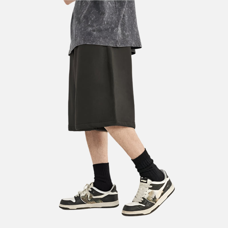 Minimalist Heavyweight Basic Straight Leg Shorts