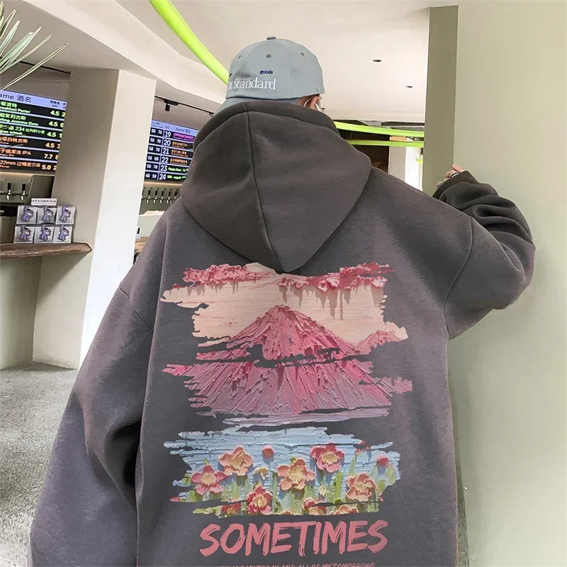 Oversized Hoodie with Hat