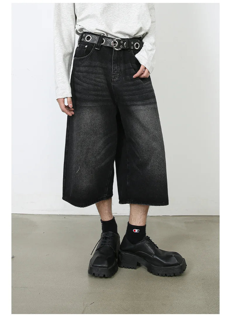 Vintage Loose Wide Leg Denim Jeans
