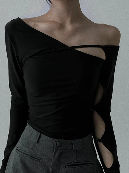 Elegant Gothic Vintage Long Sleeve T-Shirt