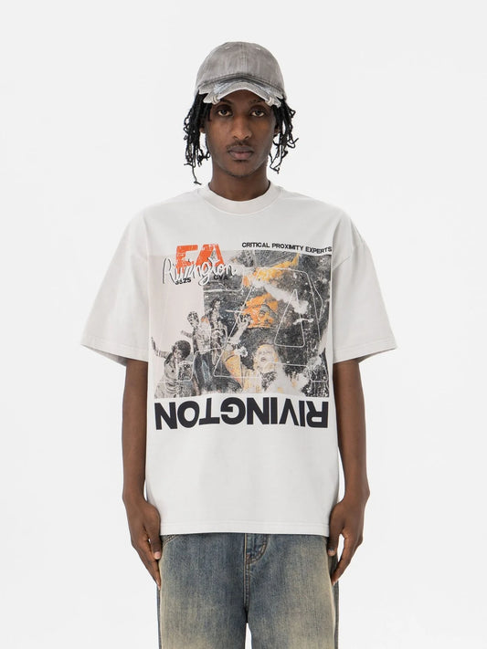 Vibrant Graphic Print T-Shirt