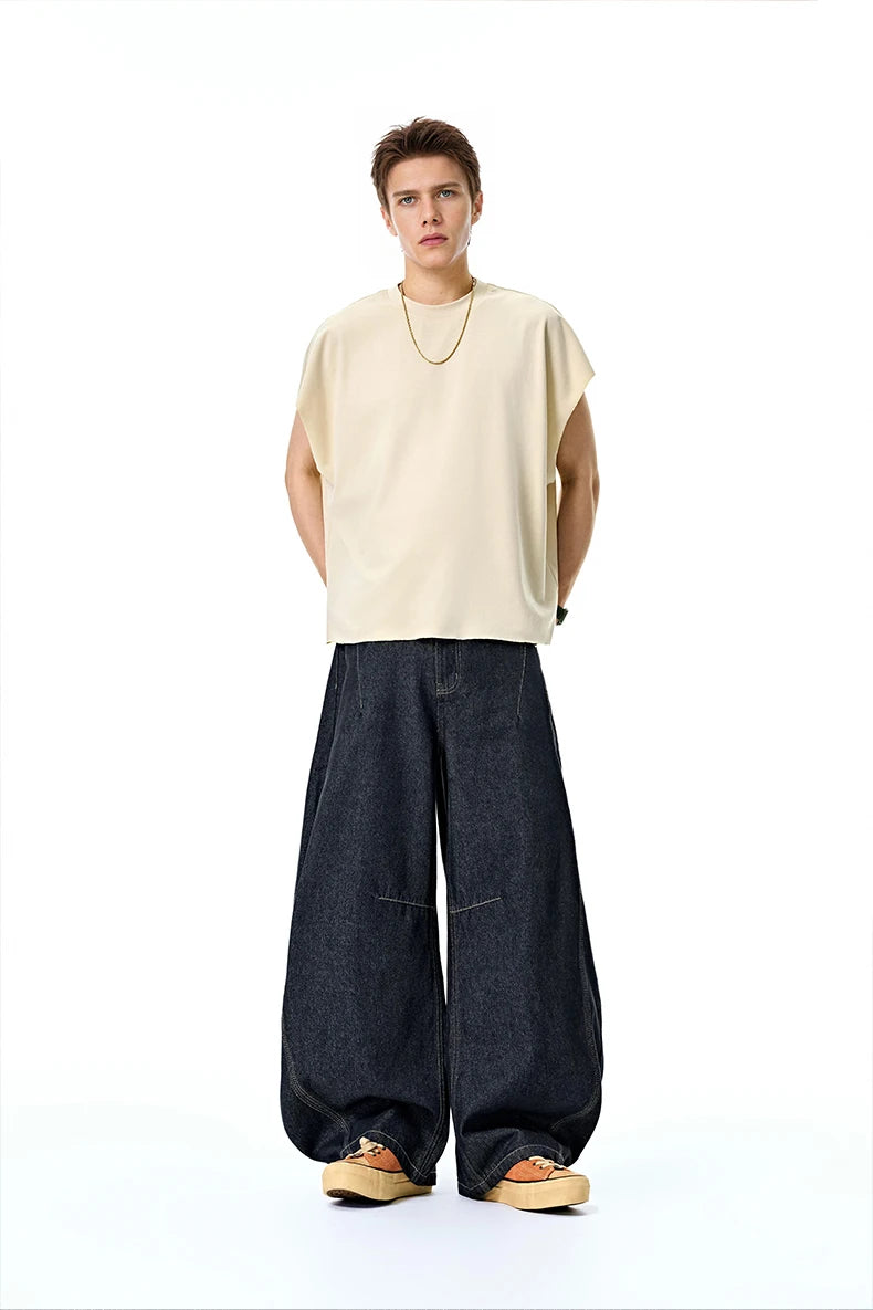 Vintage Loose Fit Scythe Cut Jeans