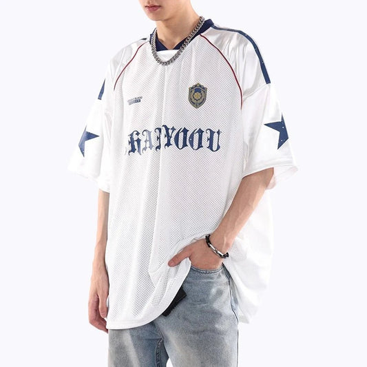 Breathable Retro Hip Hop Sports T-Shirt