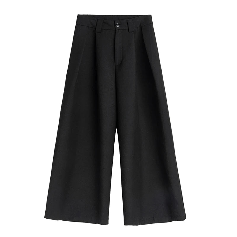 Flowy Black Oversized Wide Leg Pants