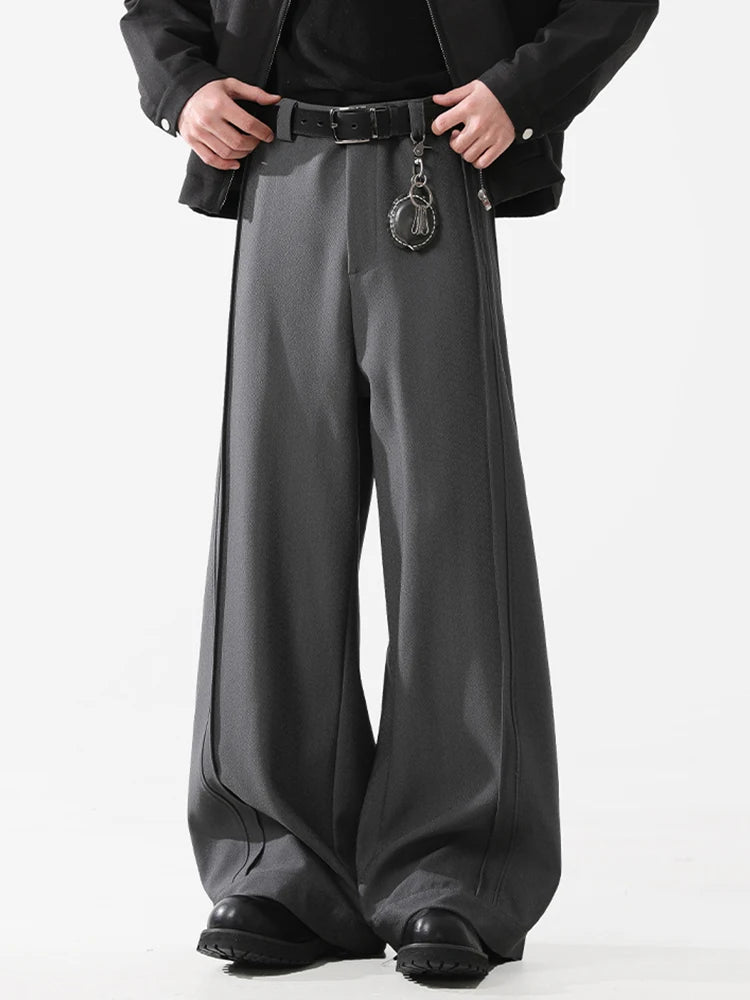 Stylish Pleated Wide Leg Pants