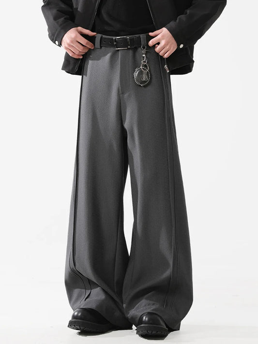 Stylish Pleated Wide Leg Pants