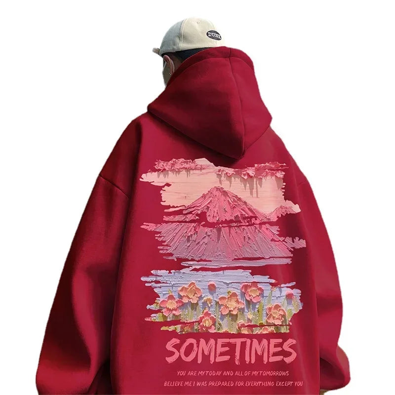 Oversized Hoodie with Hat