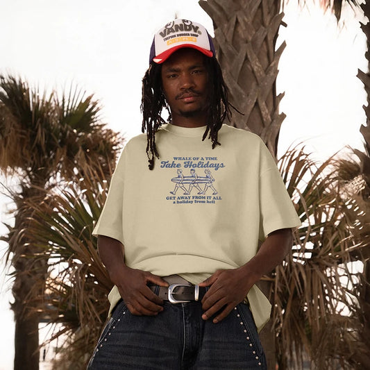 American Surf Print Inflation T-Shirt