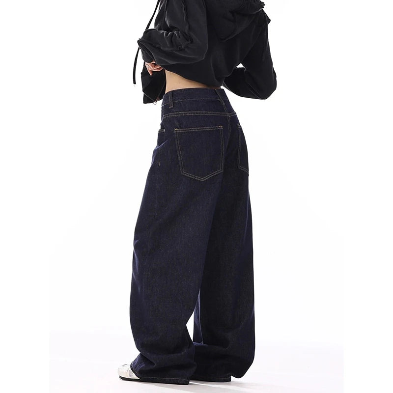 High Waist Vintage 2000s Wide Jeans