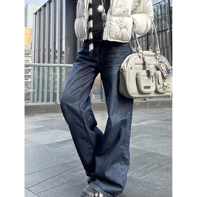 Baggy Low Rise Trendy Boyfriend Jeans
