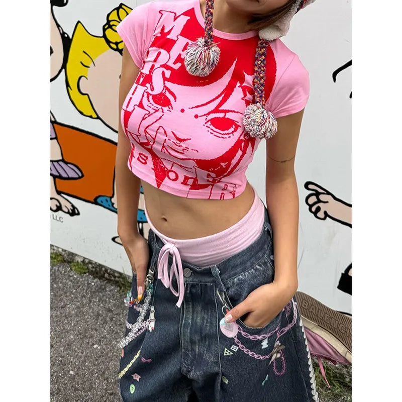 Vintage American Style Loose Fit Jorts