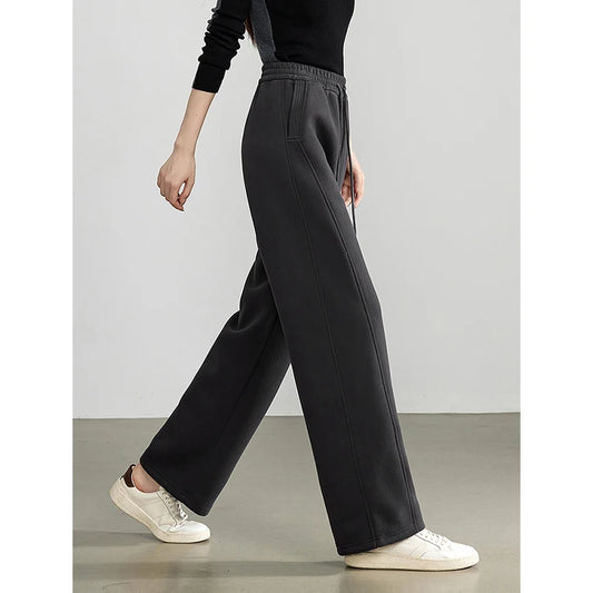 Cozy Cotton Wide Leg Pants