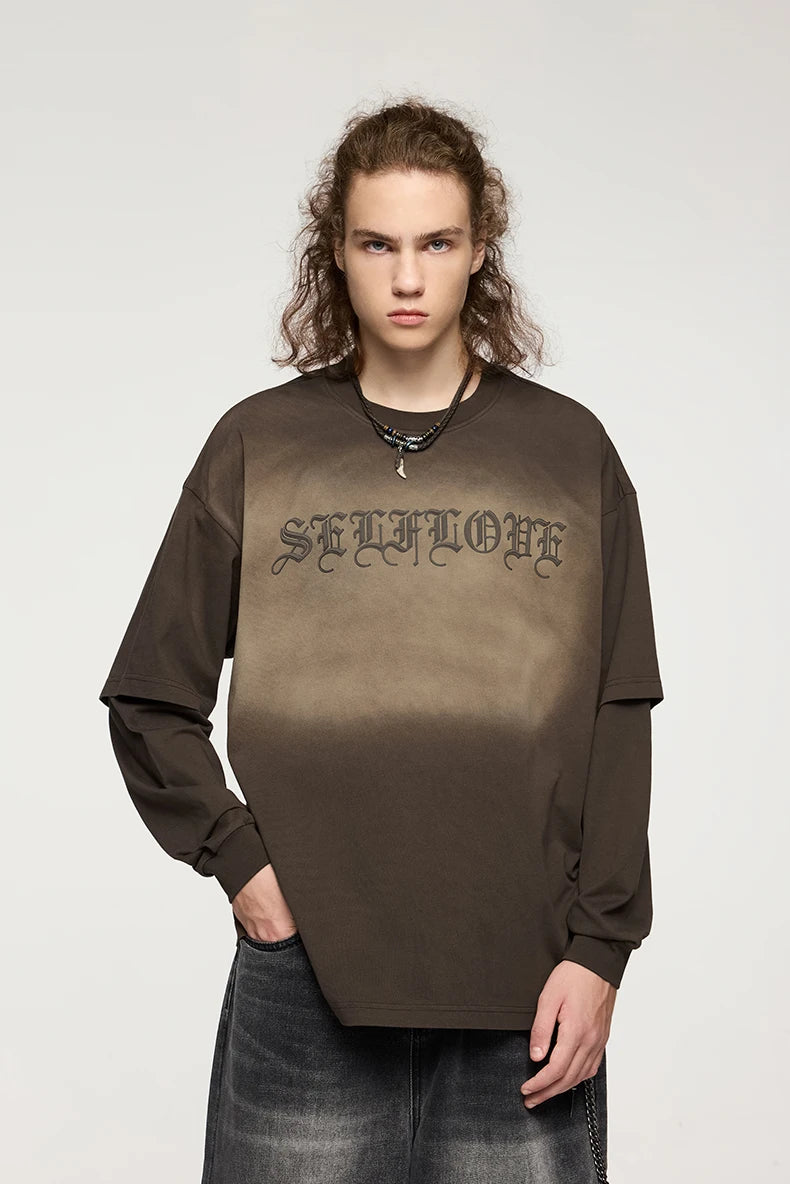 Inflation 3D Puff Printed Layered T-Shirt