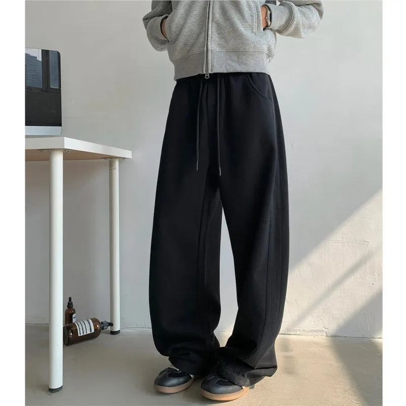 Neutral Wide Leg Outdoor Sports Pants