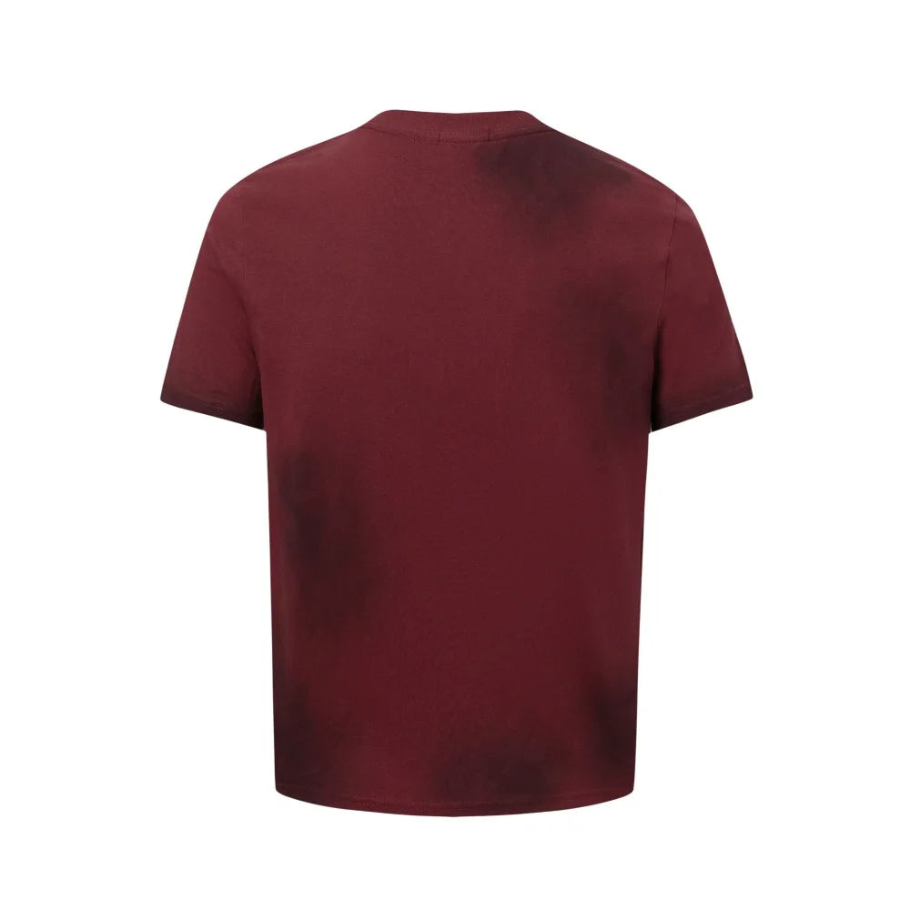 Retro Vintage Red Cotton T-Shirt