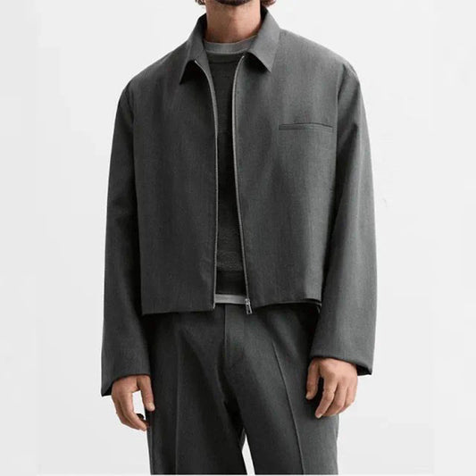 British Business Casual Long Sleeve Jacket