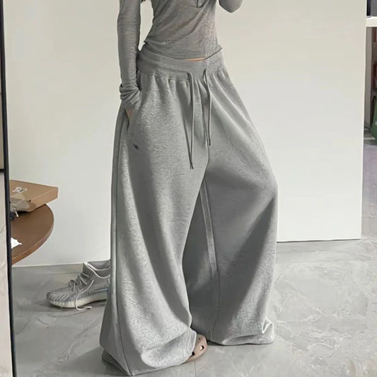 Autumn Loose Wide Leg Sweatpants