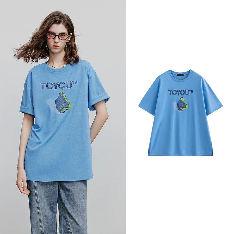 Stylish Short Sleeve Summer Casual T-Shirt