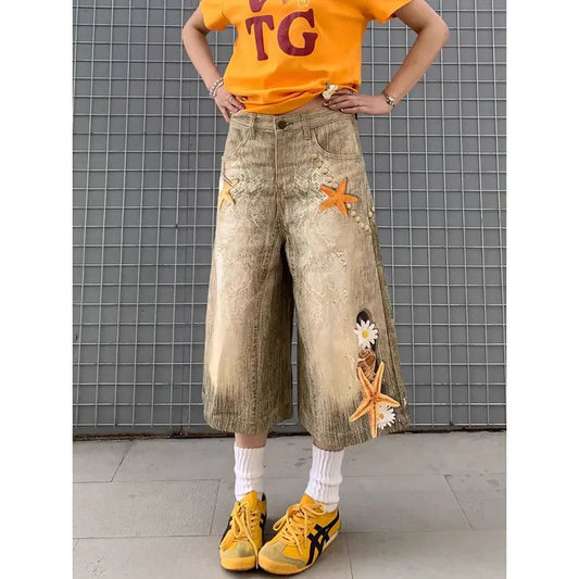 Vintage Khaki Cargo Women's Shorts