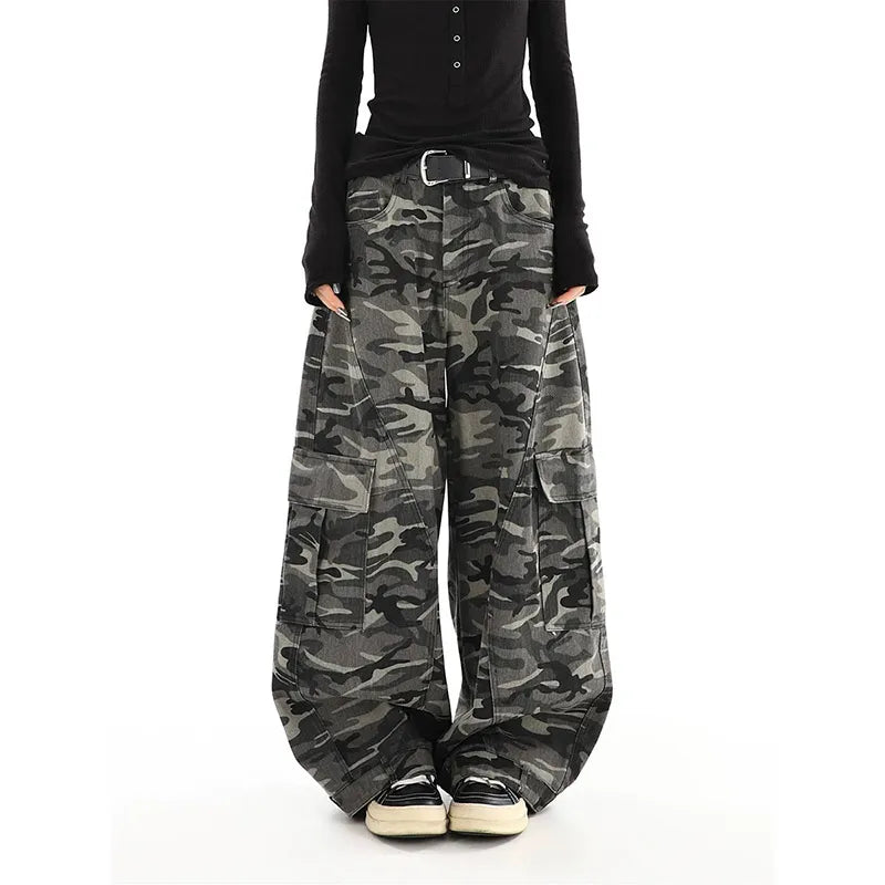 Vintage High Waisted Khaki Denim Jeans