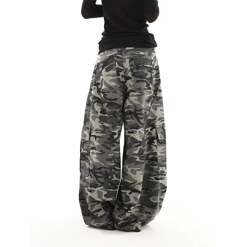 Vintage High Waisted Khaki Denim Jeans