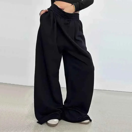 High Waist Loose Wide Leg Pants