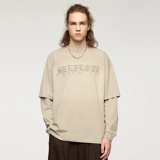 Inflation 3D Puff Printed Layered T-Shirt