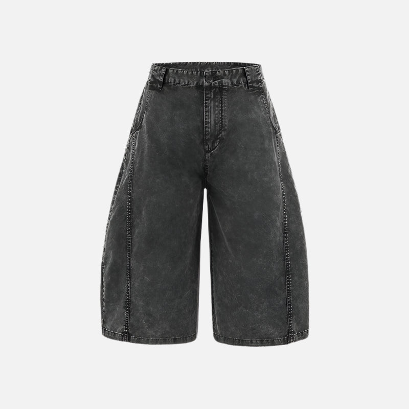 Vintage Distressed Super Baggy Cargo Shorts
