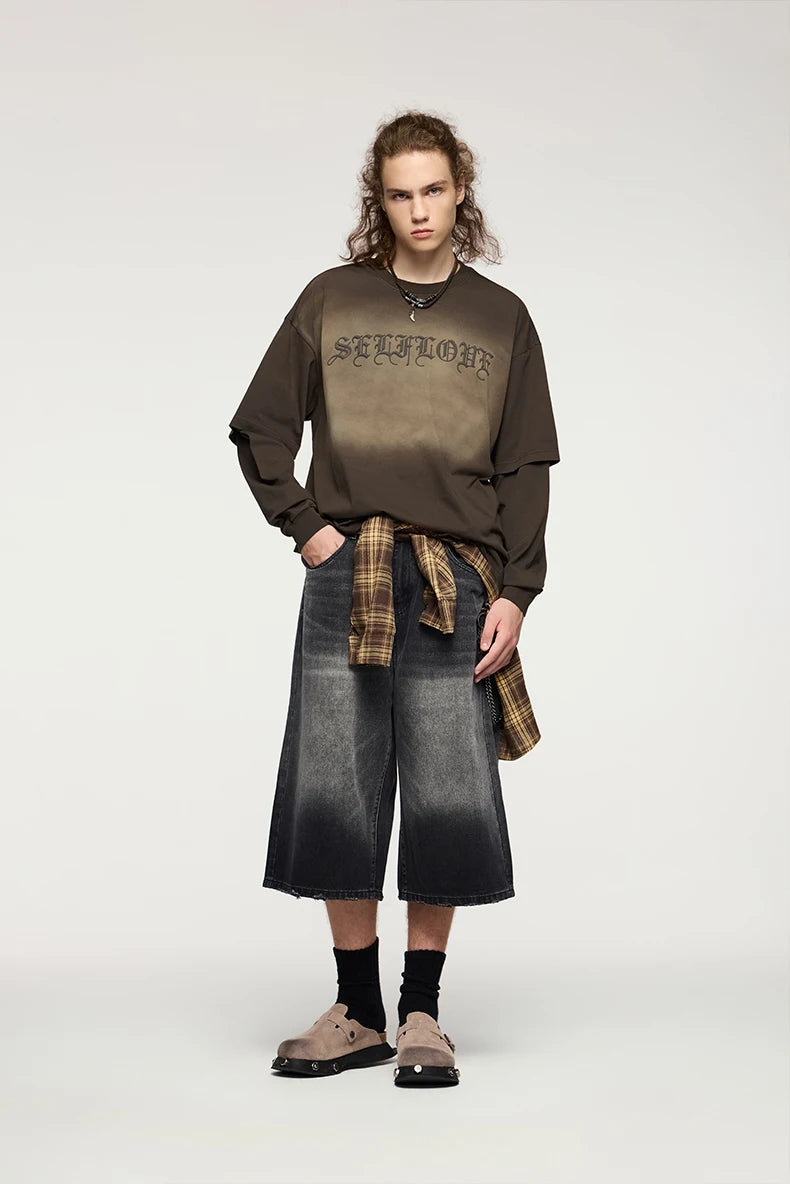 Inflation 3D Puff Printed Layered T-Shirt