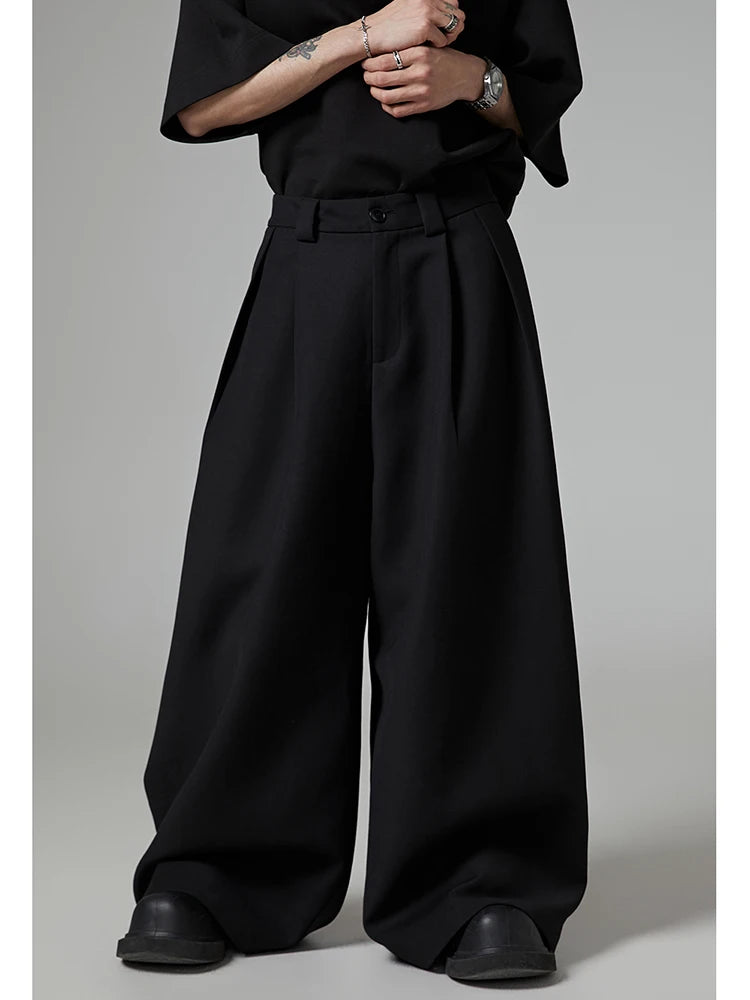 Flowy Black Oversized Wide Leg Pants