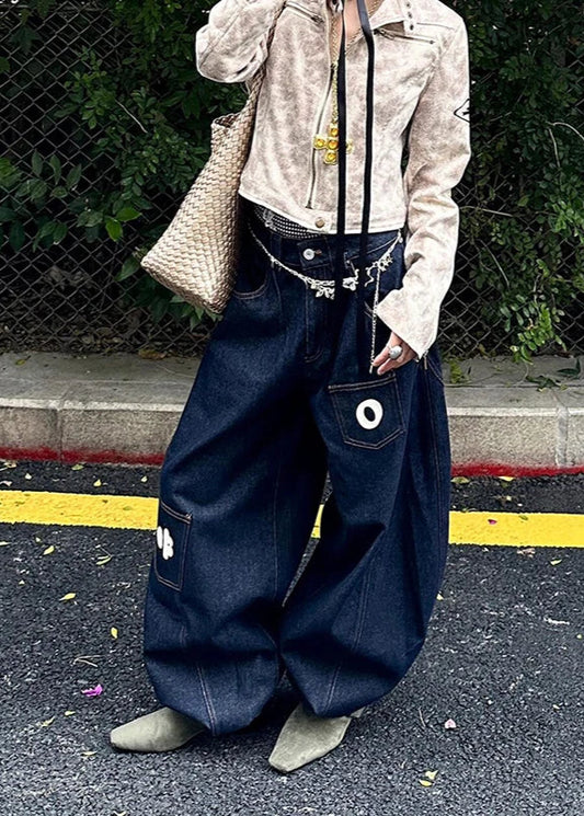 Retro 2000s Wide Leg Jeans