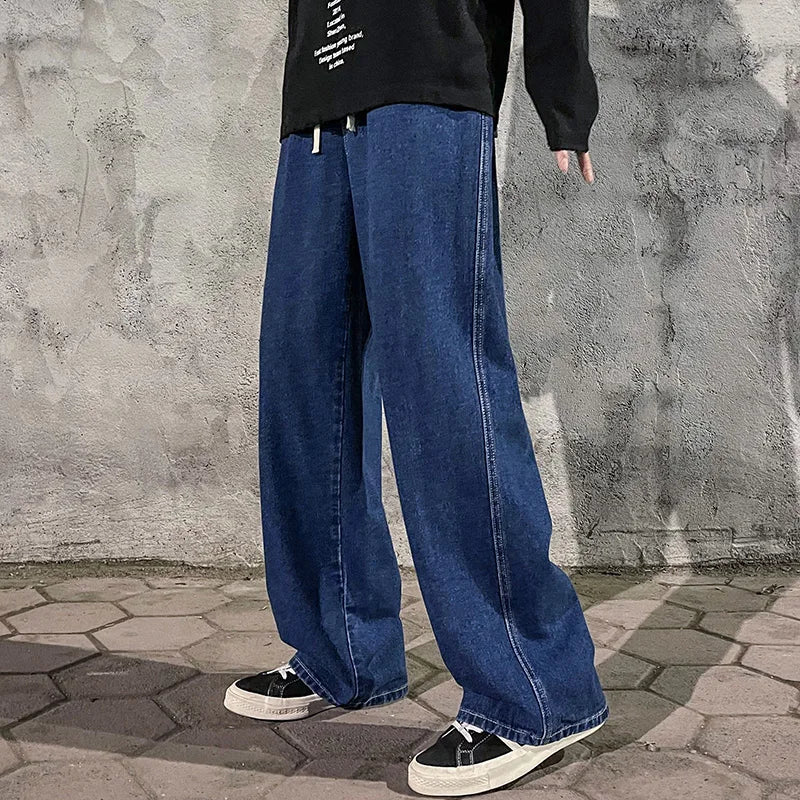 High Street Korean Style Loose Jeans